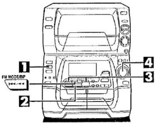 FM MODE/BP 2 3 4