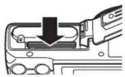 OLYMPUS SH-1 - To remove the card - 1