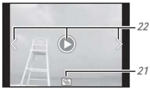 OLYMPUS SH-1 - Playback mode display - 2