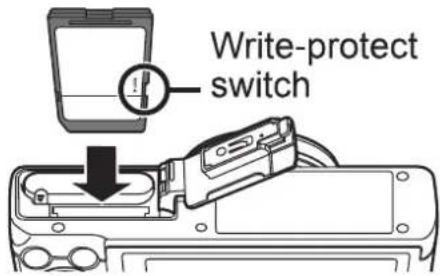 OLYMPUS SH-1 - Inserting and removing the battery and card - 3