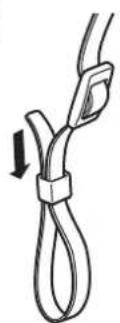 OLYMPUS SH-1 - Attaching the camera strap - 1