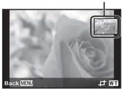 OLYMPUS SH-1 - Changing the image size ▶ [ ] - 1