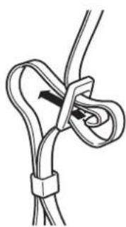 OLYMPUS SH-1 - Attaching the camera strap - 5
