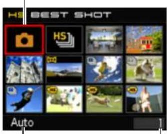 CASIO Exilim High Speed ZR10 - To shoot an image with HS BEST SHOT (HS BEST SHOT) - 2