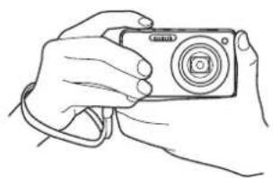 CASIO Exilim High Speed ZR10 - Holding the Camera Correctly - 1