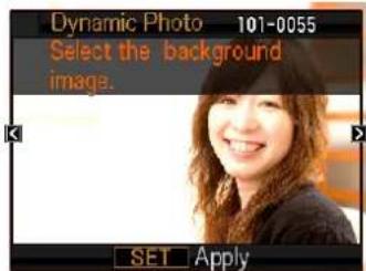 CASIO Exilim High Speed ZR10 - Step 2: Create the Dynamic Photo image. - 2