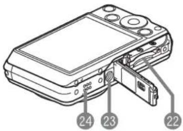 CASIO Exilim High Speed ZR10 - Bottom - 1