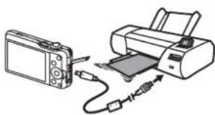 CASIO Exilim High Speed ZR10 - Connecting Directly to a PictBridge Compatible Printer - 1