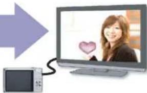 CASIO Exilim High Speed ZR10 - On a TV - 2