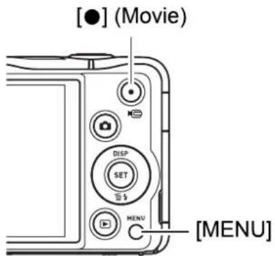 CASIO Exilim High Speed ZR10 - To record a movie - 1