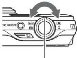 CASIO Exilim High Speed ZR10 - In the REC mode, slide the zoom controller to zoom. - 3