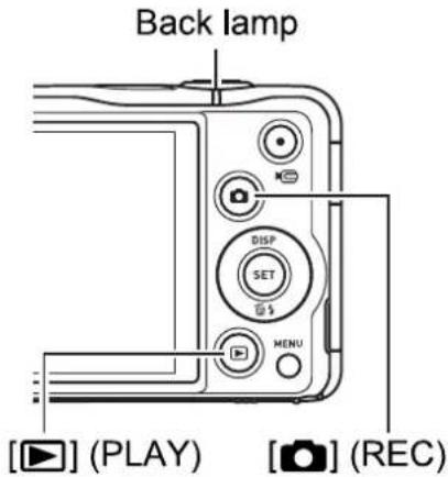 CASIO Exilim High Speed ZR10 - To turn power on - 2