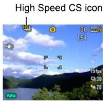 CASIO Exilim High Speed ZR10 - Using High Speed CS and Prerecord CS - 2