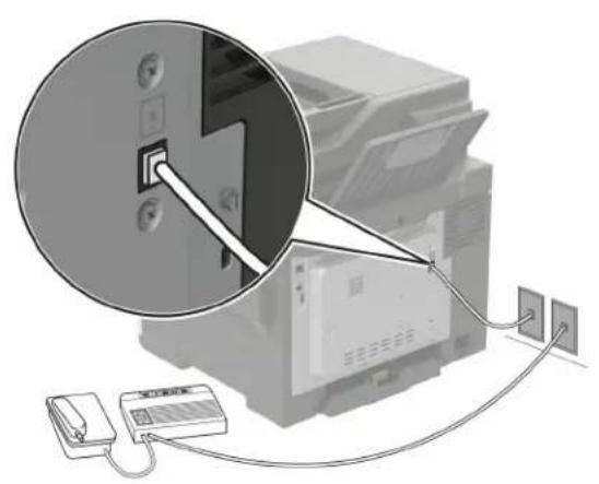 LEXMARK CX622 - Külön fali aljzathoz csatlakoztatva - 1