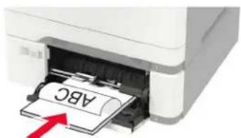LEXMARK CX622 - A többcélú adagoló betöltése - 4