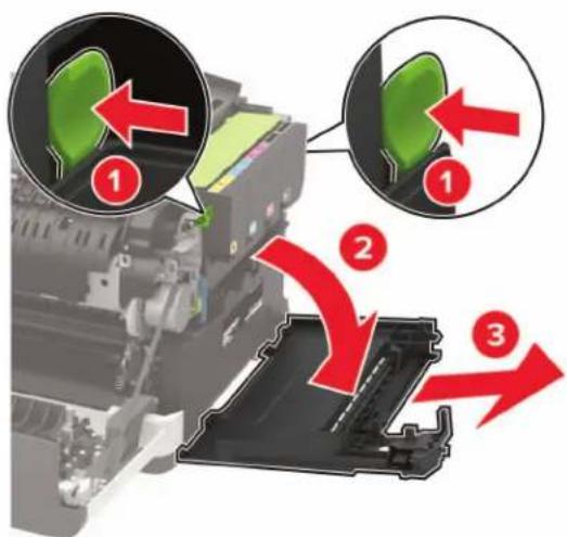 LEXMARK CX625 - A hulladékfesték-tartály cseréje - 4
