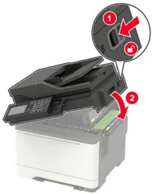 LEXMARK CX625 - Tonerkazetta kicserélése - 4