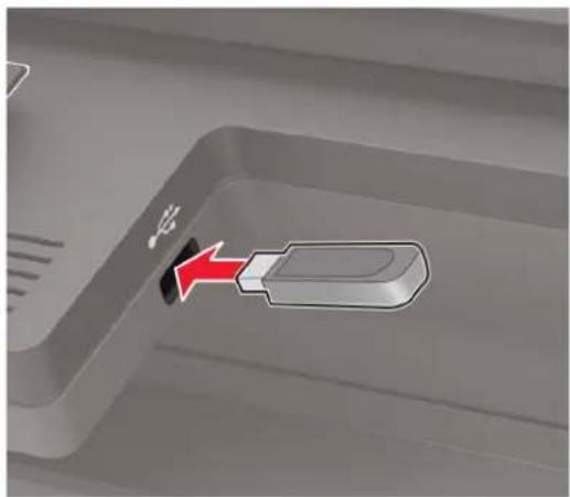 LEXMARK CX625 - Nyomtatás flash-meghajtóról - 1