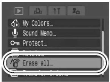 CANON IXUS 65 - (Play) Menu - 1