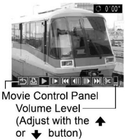CANON IXUS 65 - Display a movie and press FUNC. SET . - 1