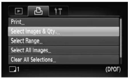 CANON IXUS 110 IS - Selecting the Number of Copies - 1