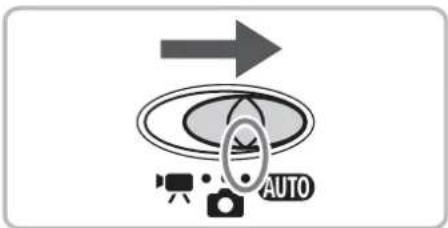 CANON IXUS 110 IS - Turn on the camera. - 1