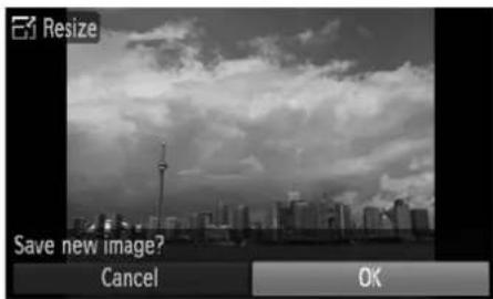 CANON IXUS 110 IS - Display the new image. - 2