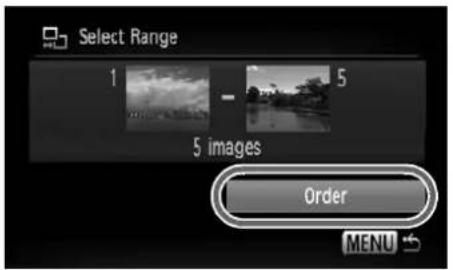 CANON IXUS 110 IS - Select Range - 1