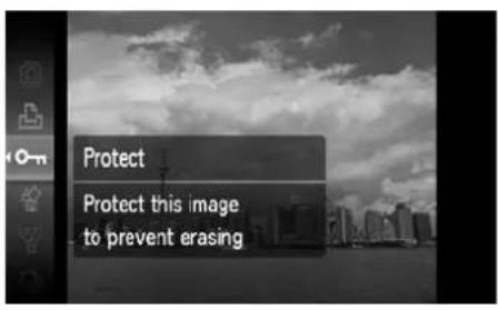 CANON IXUS 110 IS - On Protecting Images - 1