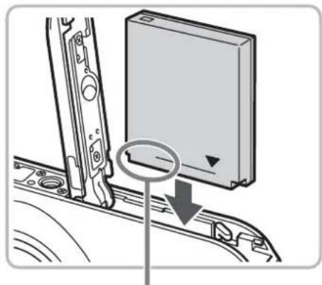 CANON IXUS 110 IS - Open the cover. - 1