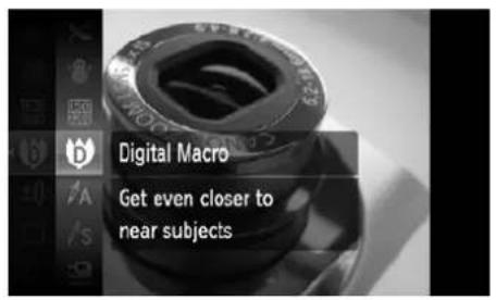 CANON IXUS 110 IS - Zooming In on Close Subjects (Digital Macro) - 1
