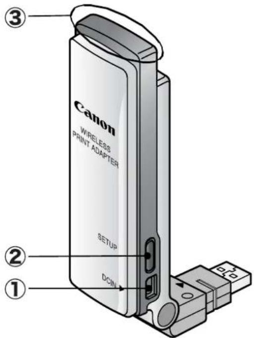 CANON IXUS Wireless - Wireless Print Adapter - 1