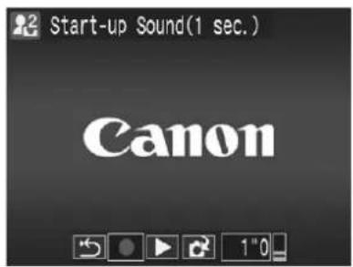 CANON IXUS Wireless - ●Start-up, Operation, Self-timer and Shutter Sounds - 1