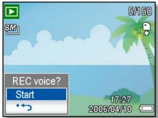 AGFAPHOTO DC-830i - Recording a Voice Memo - 3