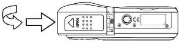 AGFAPHOTO DC-830i - Close the battery cover. - 1
