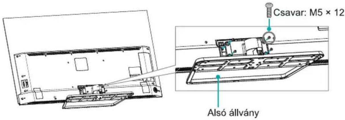 HISENSE 55A85K - Az állvány felszerelése - 3