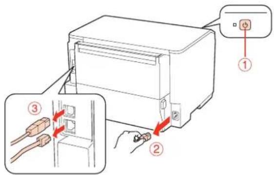 EPSON WorkForce Pro WP-4095 - Installing the paper cassette unit - 1