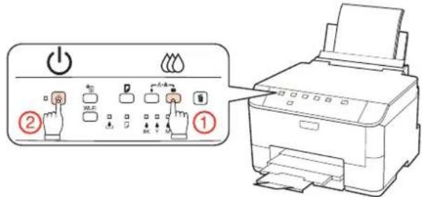 EPSON WorkForce Pro WP-4095 - Using the printer buttons - 1