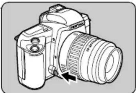 PENTAX MZ-60 - レンズを取り付けます - 4