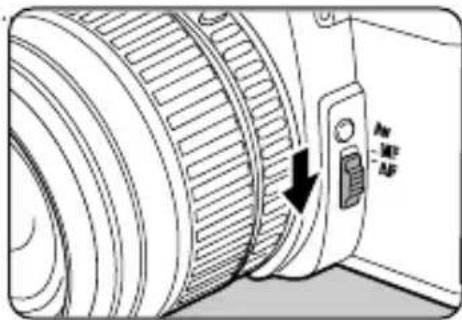 PENTAX MZ-60 - オートフォーカスにします - 1