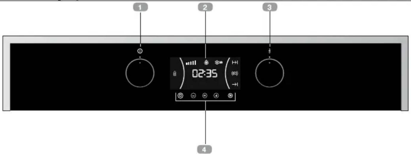 TEKA HLC 84 C - Панель управления - 1