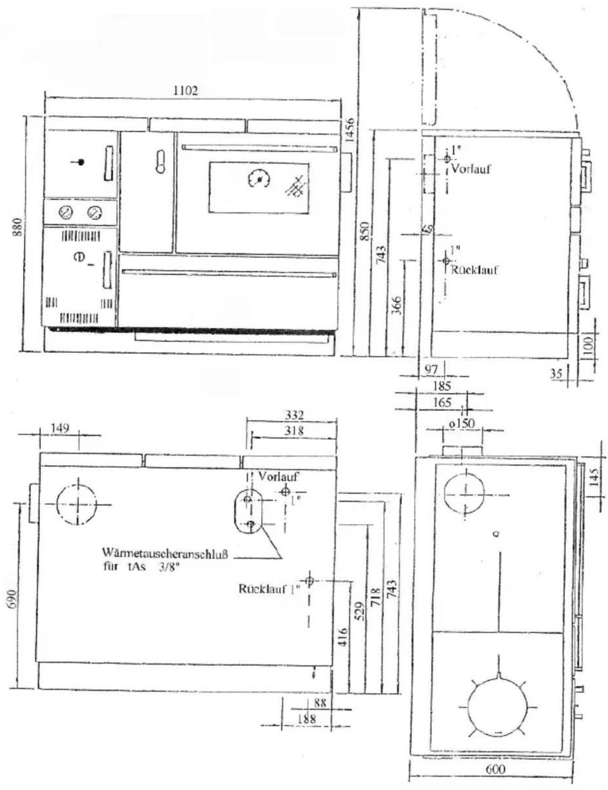 Wamsler K178 - Fütési teljesítmény – adatok - 1
