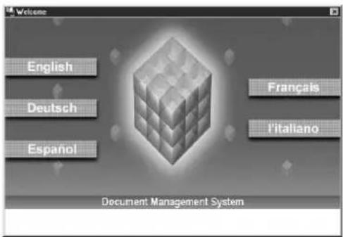 Welcome English Deutsch Espanol Français l'italiano Document Management System