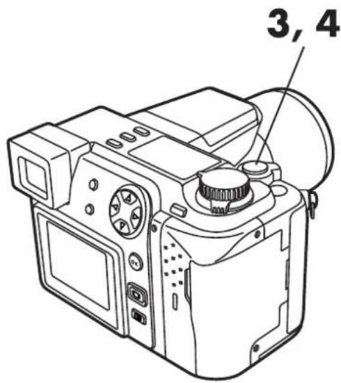 OLYMPUS Camedia C-2100 Ultra Zoom - Locking the Exposure \~ AE Lock - 7