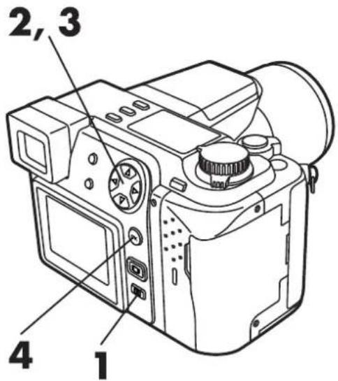 OLYMPUS Camedia C-2100 Ultra Zoom - Correcting the amount of light produced by the flash — Flash intensity control - 2