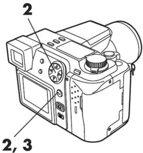 OLYMPUS Camedia C-2100 Ultra Zoom - Setting Image Sharpness \~ - 2