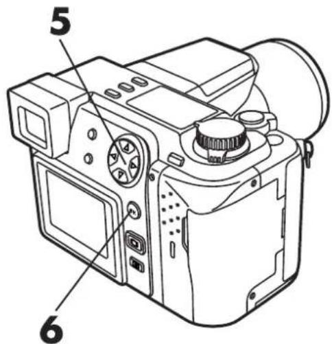 OLYMPUS Camedia C-2100 Ultra Zoom - Press the OK button to start the formatting process. - 1