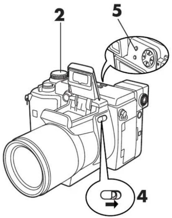 OLYMPUS Camedia C-2100 Ultra Zoom - ■ Taking pictures using both the main flash and the FL-40 external flash - 2