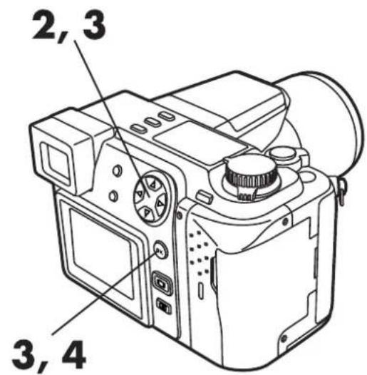 OLYMPUS Camedia C-2100 Ultra Zoom - Setting the Times for Power Saving Mode \~ SLEEP - 1
