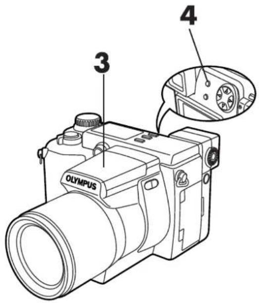 OLYMPUS Camedia C-2100 Ultra Zoom - ■ Taking pictures using the FL-40 external flash by itself - 1